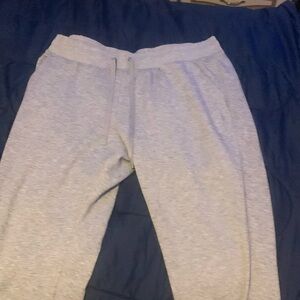 Light grey sweats